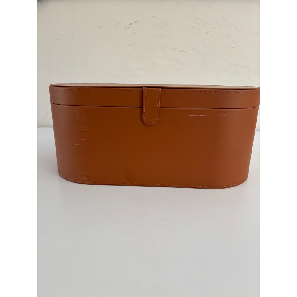 Dyson Airwrap Supersonic‎ Presentation Case Tan Brown Storage Box Magnetic Clasp - Picture 2 of 13